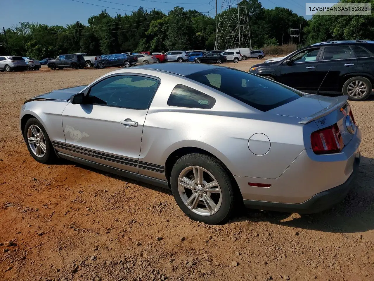 2010 Ford Mustang VIN: 1ZVBP8AN3A5152823 Lot: 57182676