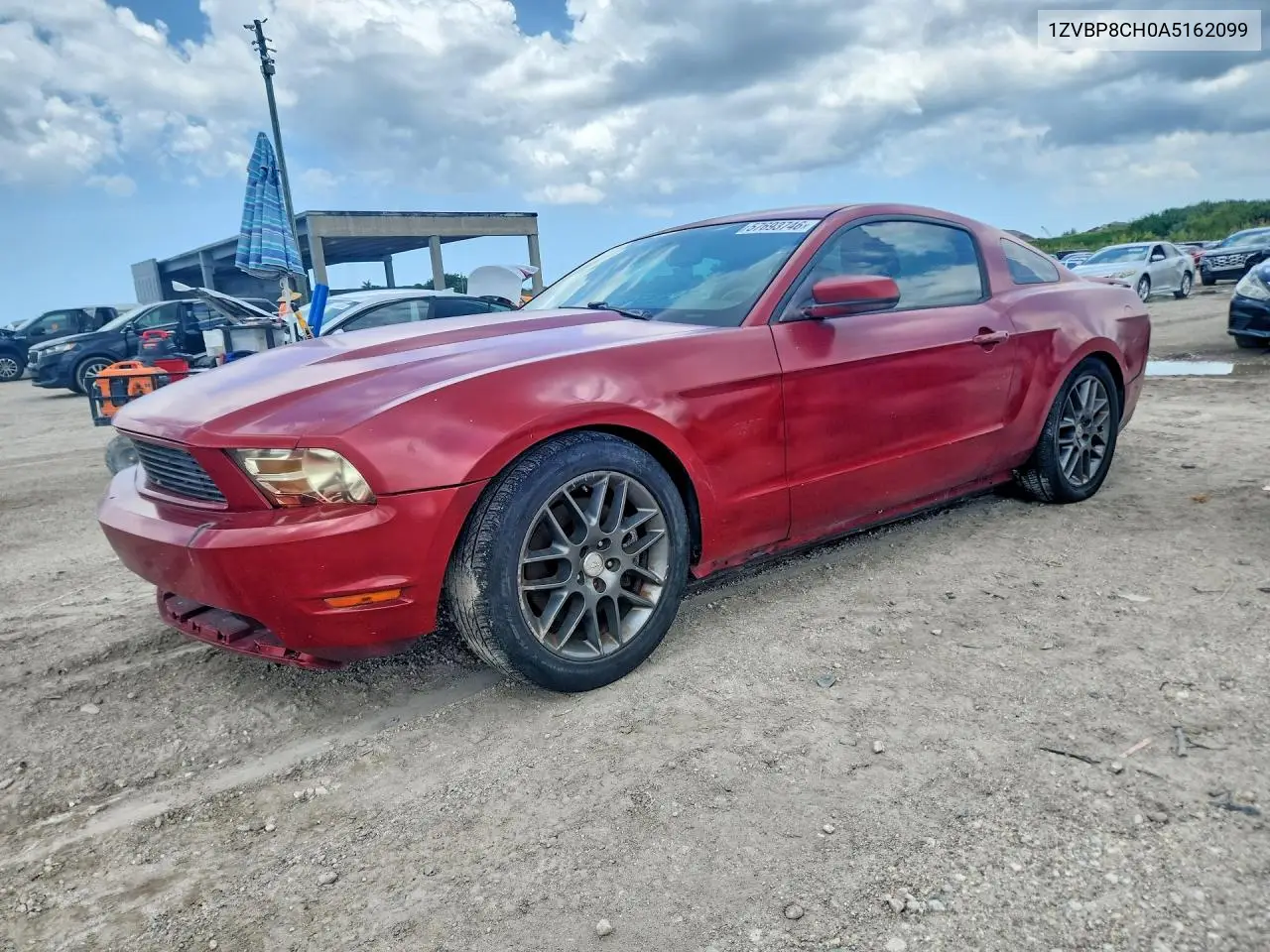 2010 Ford Mustang Gt VIN: 1ZVBP8CH0A5162099 Lot: 57693746