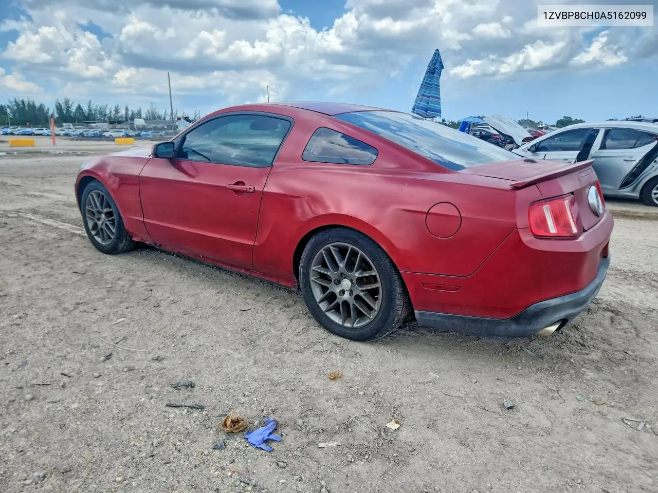 2010 Ford Mustang Gt VIN: 1ZVBP8CH0A5162099 Lot: 57693746