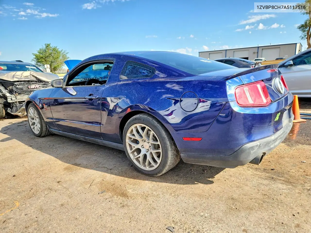 2010 Ford Mustang Gt VIN: 1ZVBP8CH7A5117516 Lot: 61435646