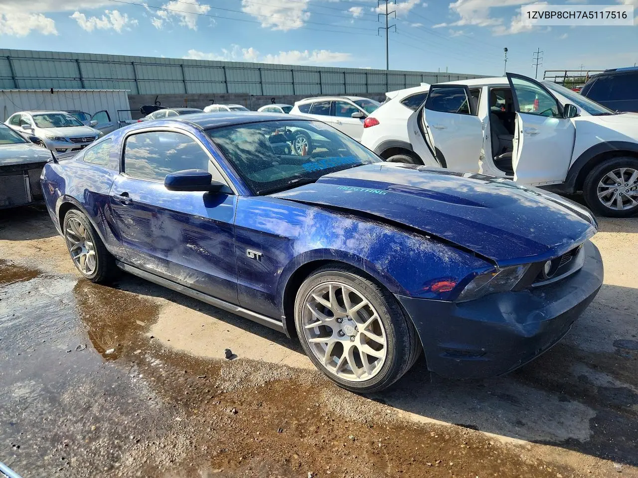 2010 Ford Mustang Gt VIN: 1ZVBP8CH7A5117516 Lot: 61435646