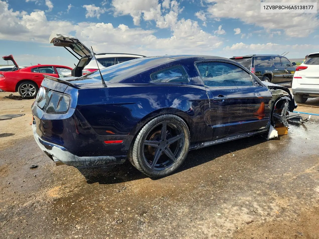 2010 Ford Mustang Gt VIN: 1ZVBP8CH6A5138177 Lot: 61439856