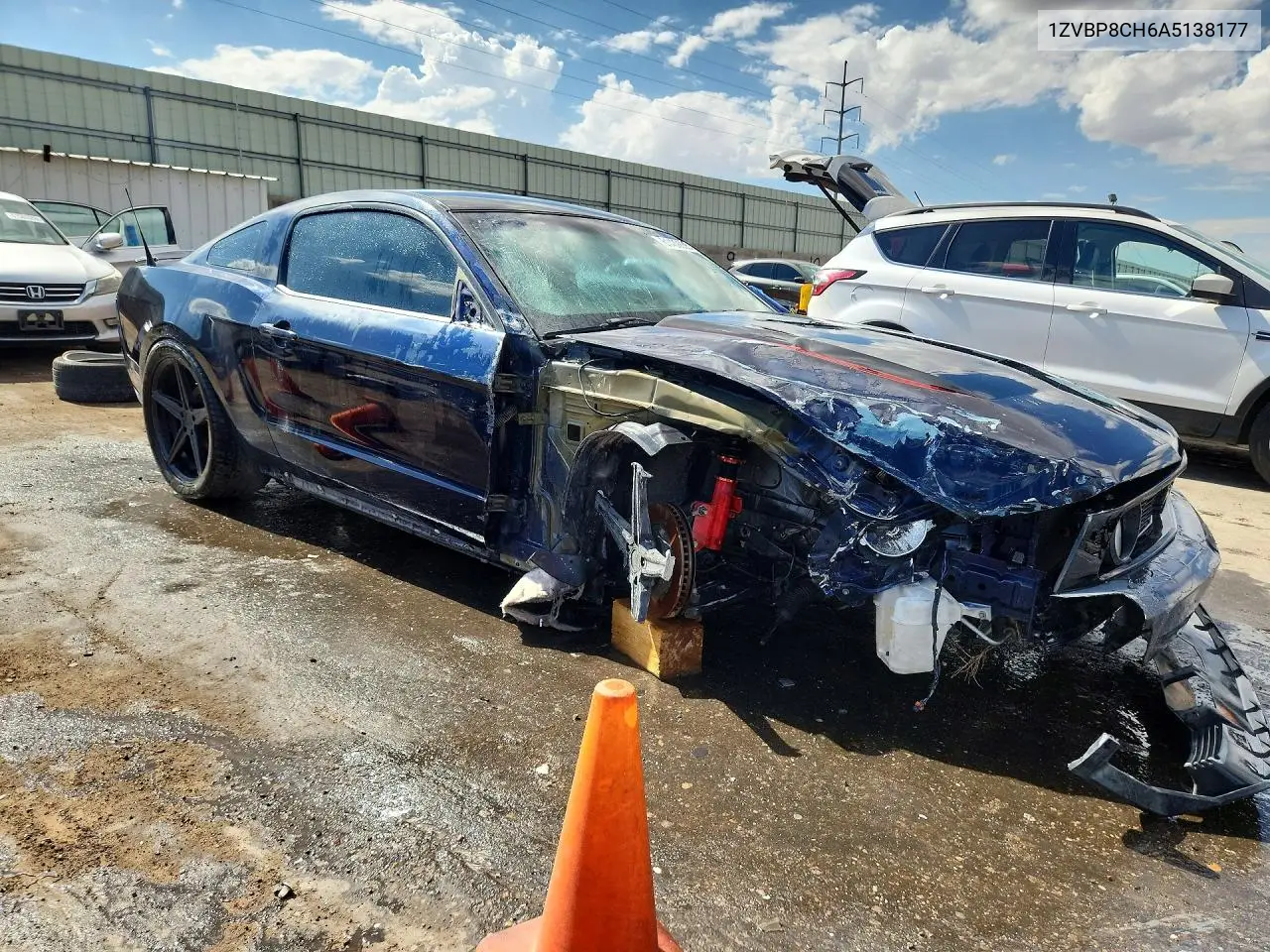 2010 Ford Mustang Gt VIN: 1ZVBP8CH6A5138177 Lot: 61439856