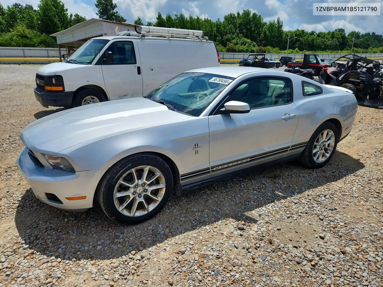 1ZVBP8AM1B5121790 2011 Ford Mustang