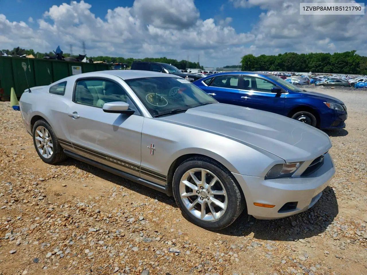 1ZVBP8AM1B5121790 2011 Ford Mustang