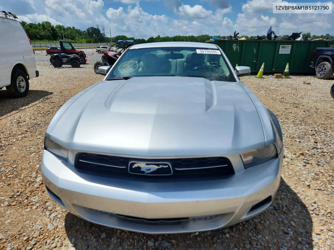 1ZVBP8AM1B5121790 2011 Ford Mustang