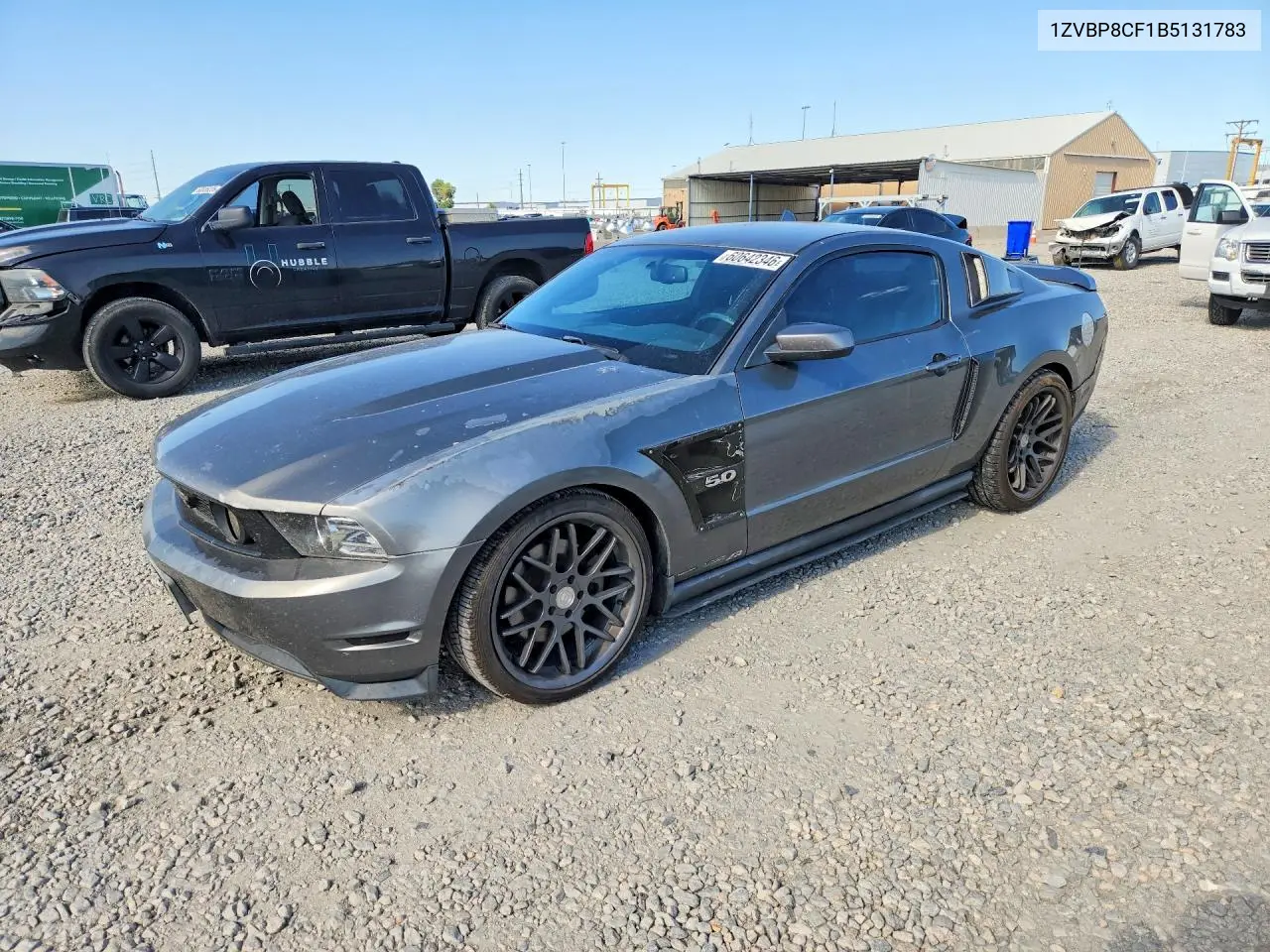 2011 Ford Mustang Gt VIN: 1ZVBP8CF1B5131783 Lot: 60642346