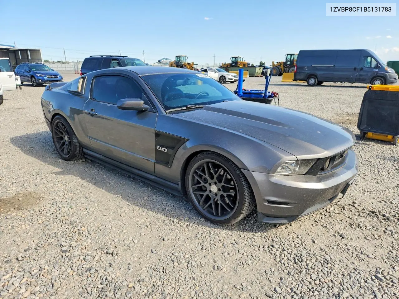 2011 Ford Mustang Gt VIN: 1ZVBP8CF1B5131783 Lot: 60642346