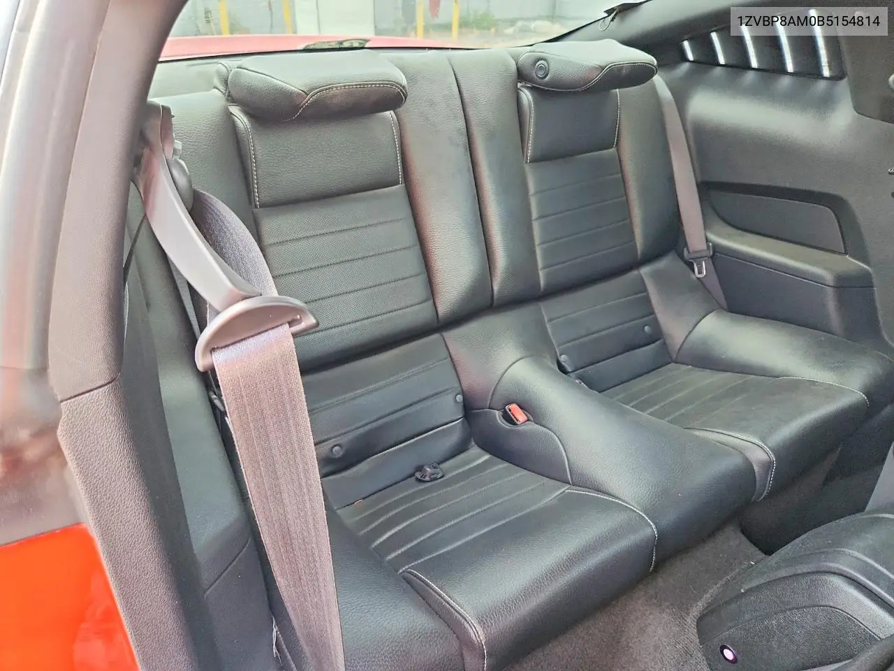 2011 Ford Mustang VIN: 1ZVBP8AM0B5154814 Lot: 61487176