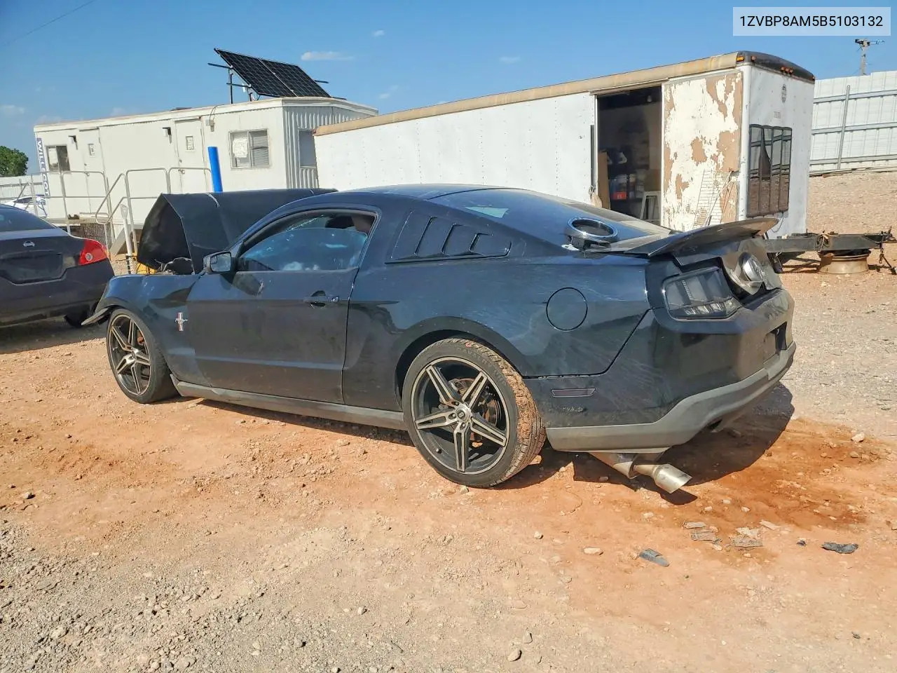 2011 Ford Mustang VIN: 1ZVBP8AM5B5103132 Lot: 62046166