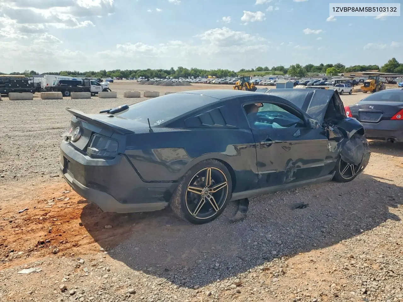 2011 Ford Mustang VIN: 1ZVBP8AM5B5103132 Lot: 62046166