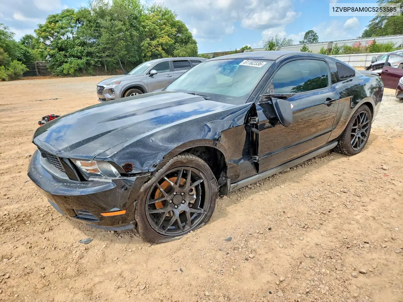 2012 Ford Mustang VIN: 1ZVBP8AM0C5253585 Lot: 61162336
