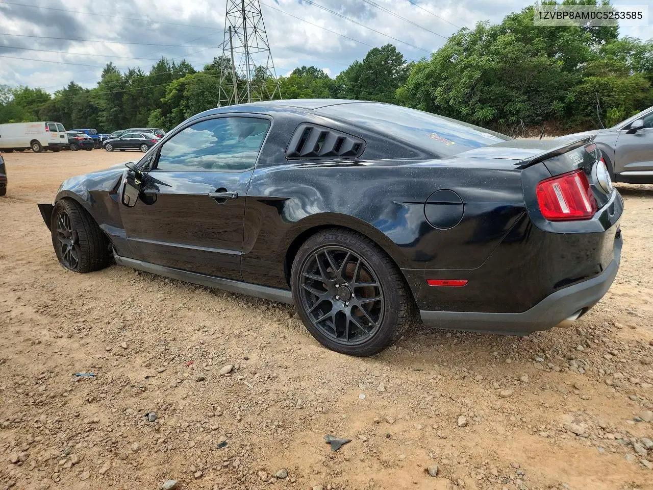 2012 Ford Mustang VIN: 1ZVBP8AM0C5253585 Lot: 61162336