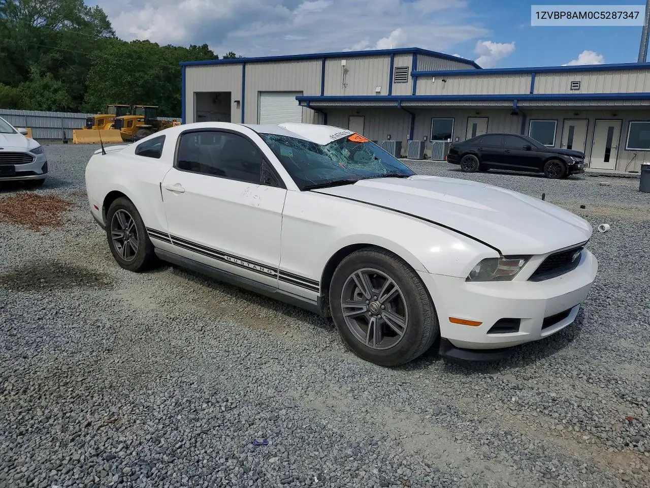 2012 Ford Mustang VIN: 1ZVBP8AM0C5287347 Lot: 61474316