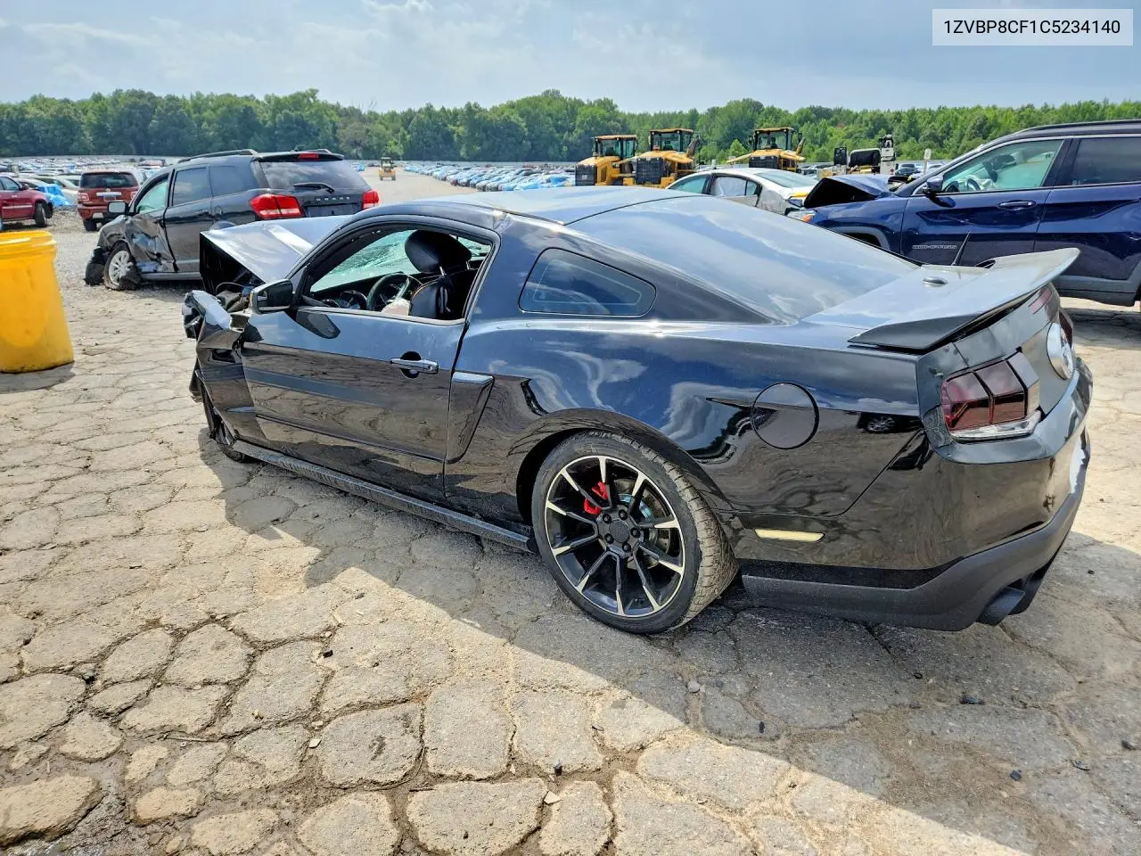 2012 Ford Mustang Gt VIN: 1ZVBP8CF1C5234140 Lot: 61990526