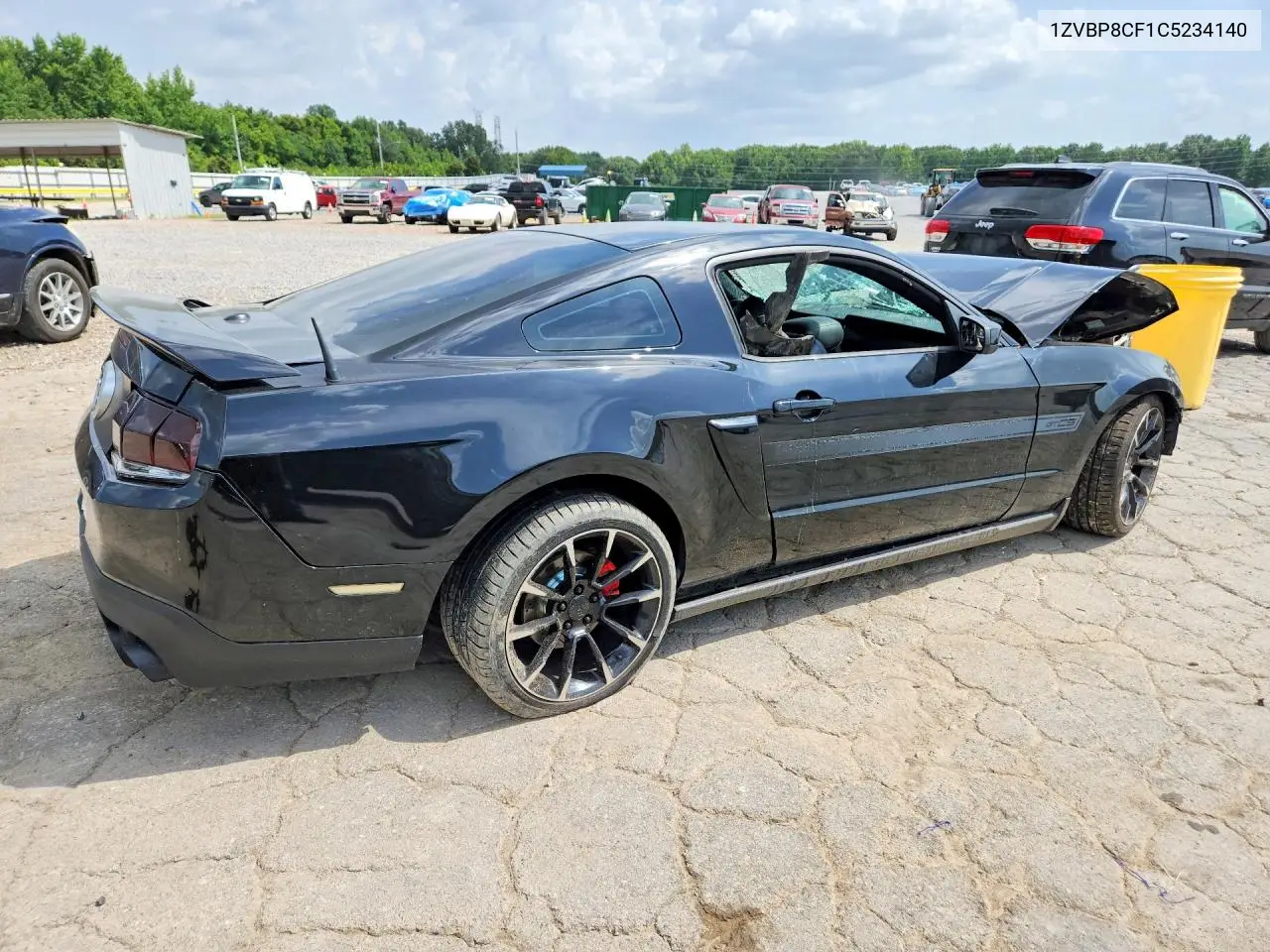 2012 Ford Mustang Gt VIN: 1ZVBP8CF1C5234140 Lot: 61990526