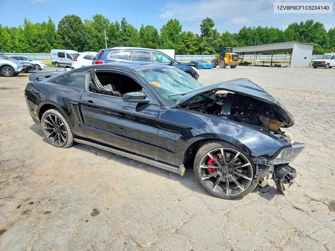 2012 Ford Mustang Gt VIN: 1ZVBP8CF1C5234140 Lot: 61990526