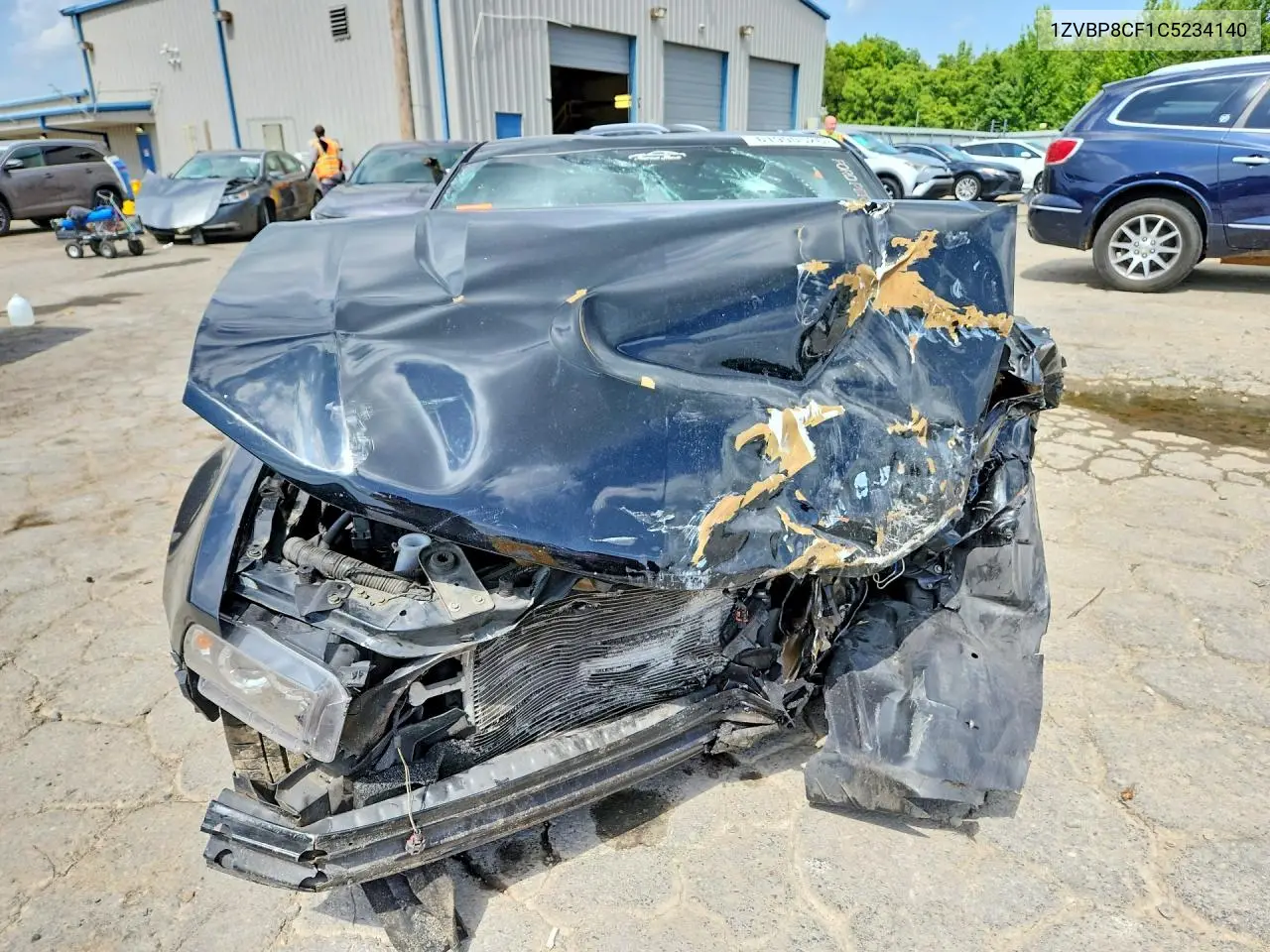 2012 Ford Mustang Gt VIN: 1ZVBP8CF1C5234140 Lot: 61990526