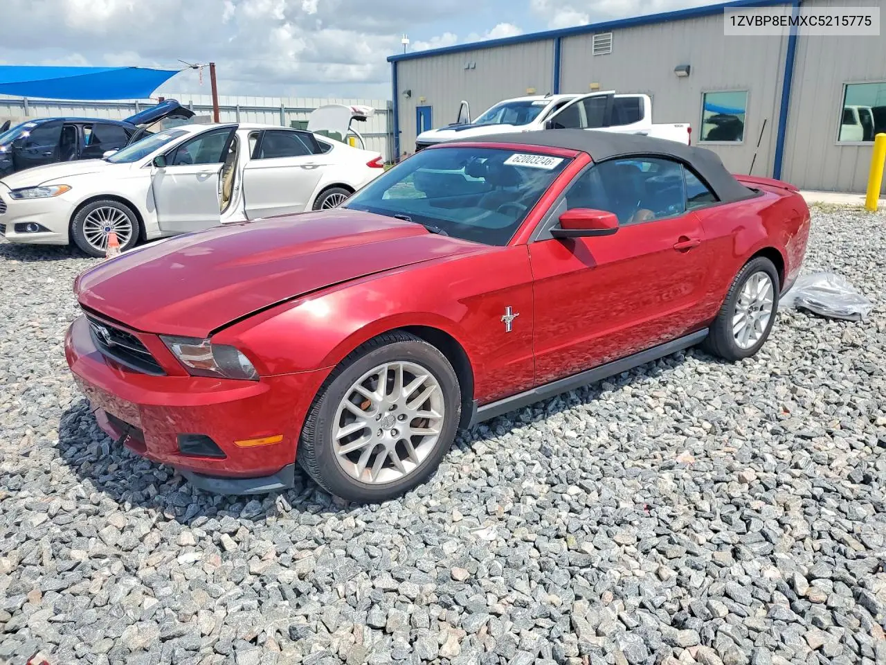 2012 Ford Mustang VIN: 1ZVBP8EMXC5215775 Lot: 62003246