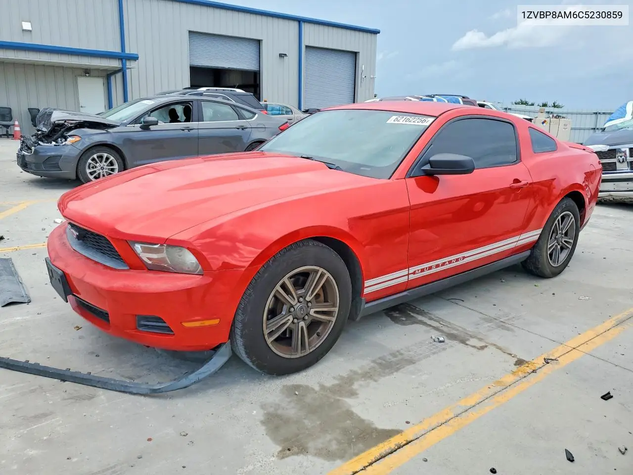 2012 Ford Mustang VIN: 1ZVBP8AM6C5230859 Lot: 62162256