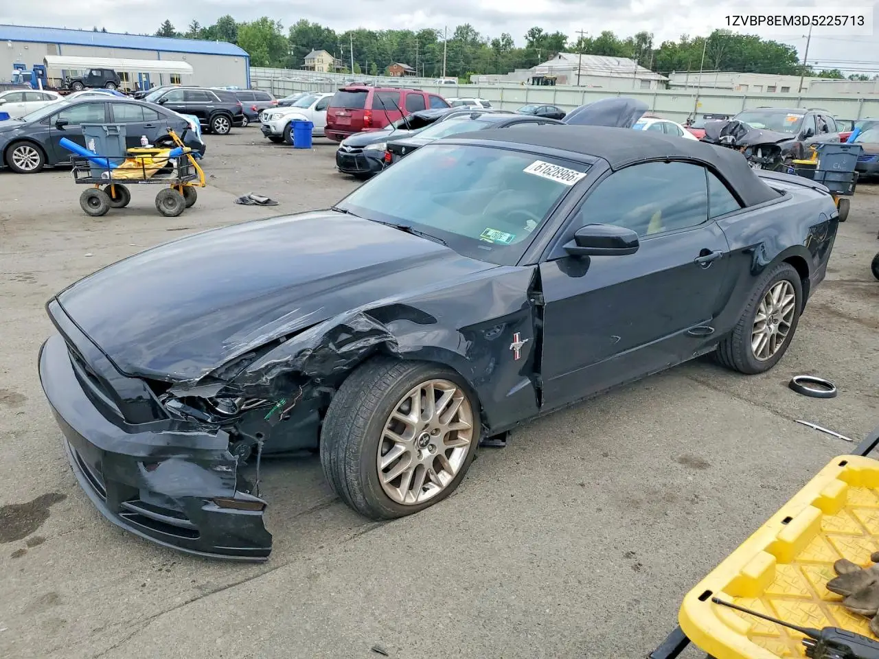 2013 Ford Mustang VIN: 1ZVBP8EM3D5225713 Lot: 61628966