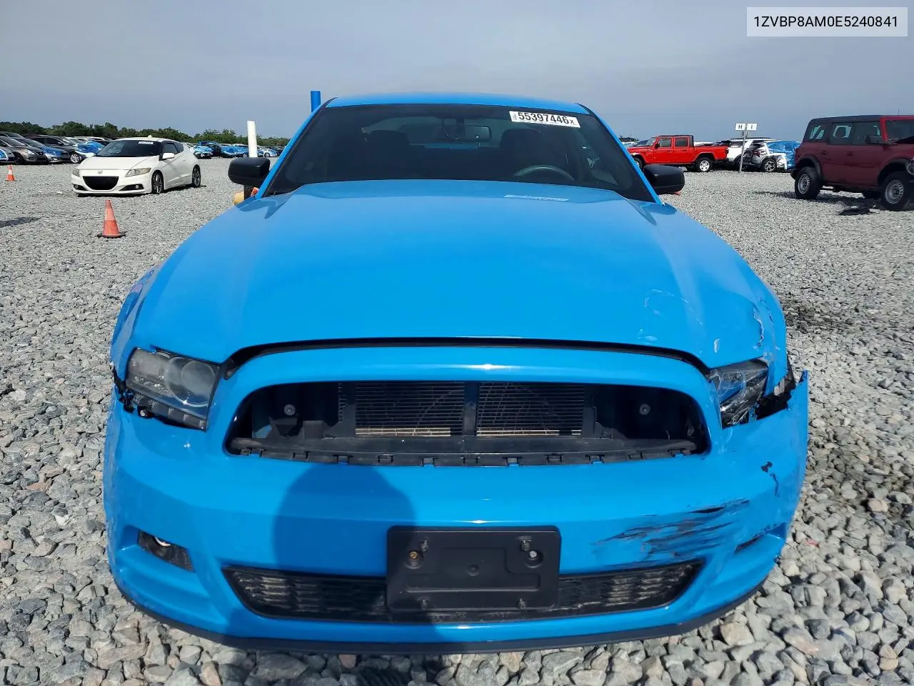 2014 Ford Mustang VIN: 1ZVBP8AM0E5240841 Lot: 55397446