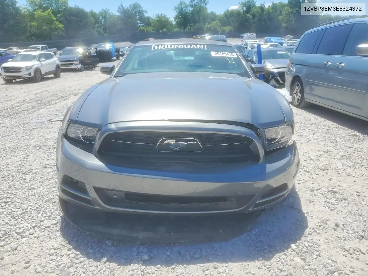 2014 Ford Mustang VIN: 1ZVBP8EM3E5324372 Lot: 56105456