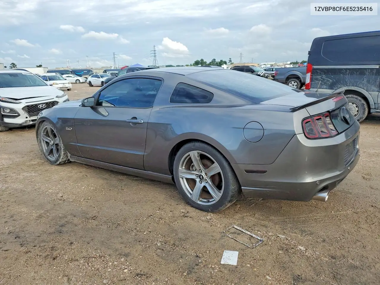 2014 Ford Mustang Gt VIN: 1ZVBP8CF6E5235416 Lot: 57529786