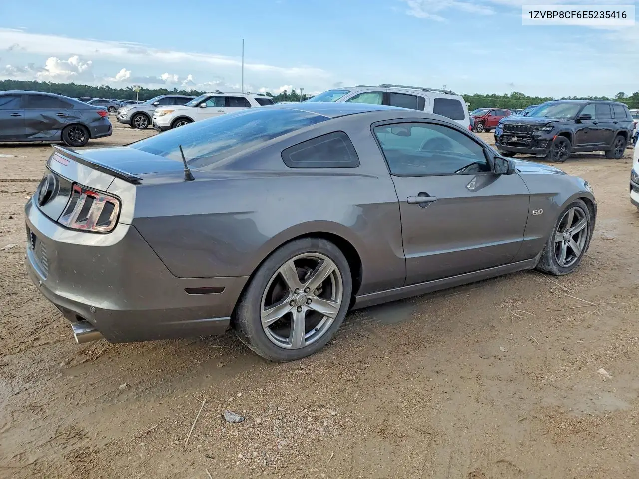 2014 Ford Mustang Gt VIN: 1ZVBP8CF6E5235416 Lot: 57529786