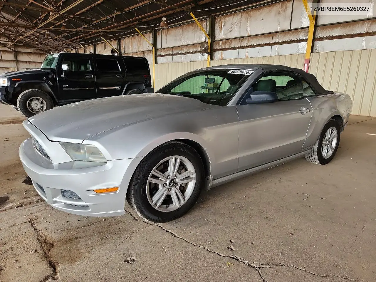 2014 Ford Mustang VIN: 1ZVBP8EM6E5260327 Lot: 60690056