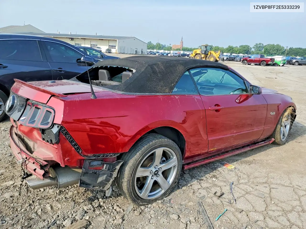 2014 Ford Mustang Gt VIN: 1ZVBP8FF2E5333239 Lot: 60985946