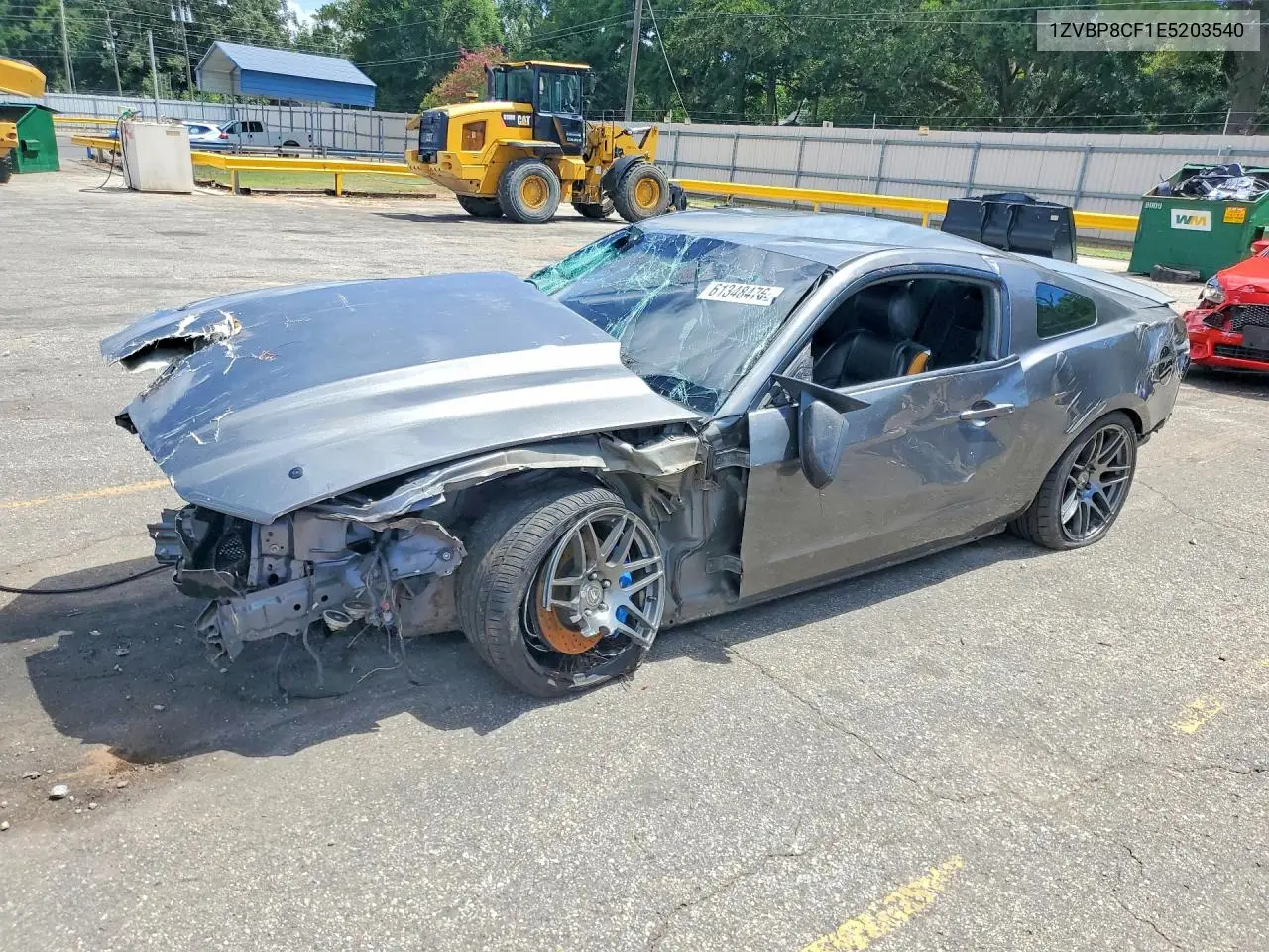 2014 Ford Mustang Gt VIN: 1ZVBP8CF1E5203540 Lot: 61348476