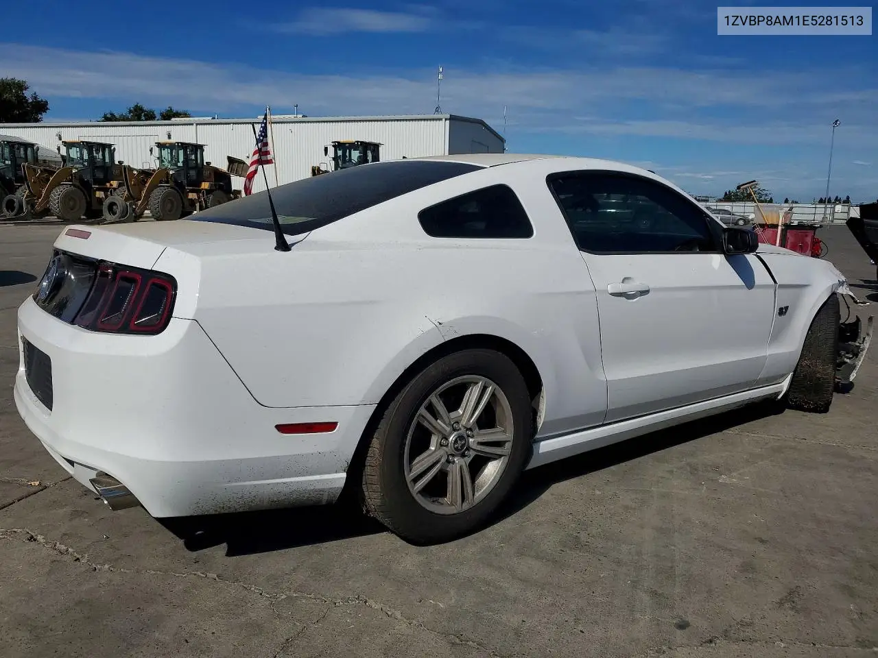 2014 Ford Mustang VIN: 1ZVBP8AM1E5281513 Lot: 61447616