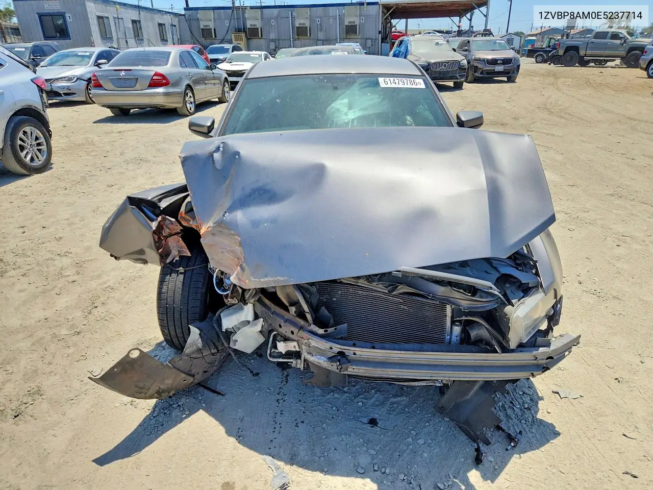 2014 Ford Mustang VIN: 1ZVBP8AM0E5237714 Lot: 61479786