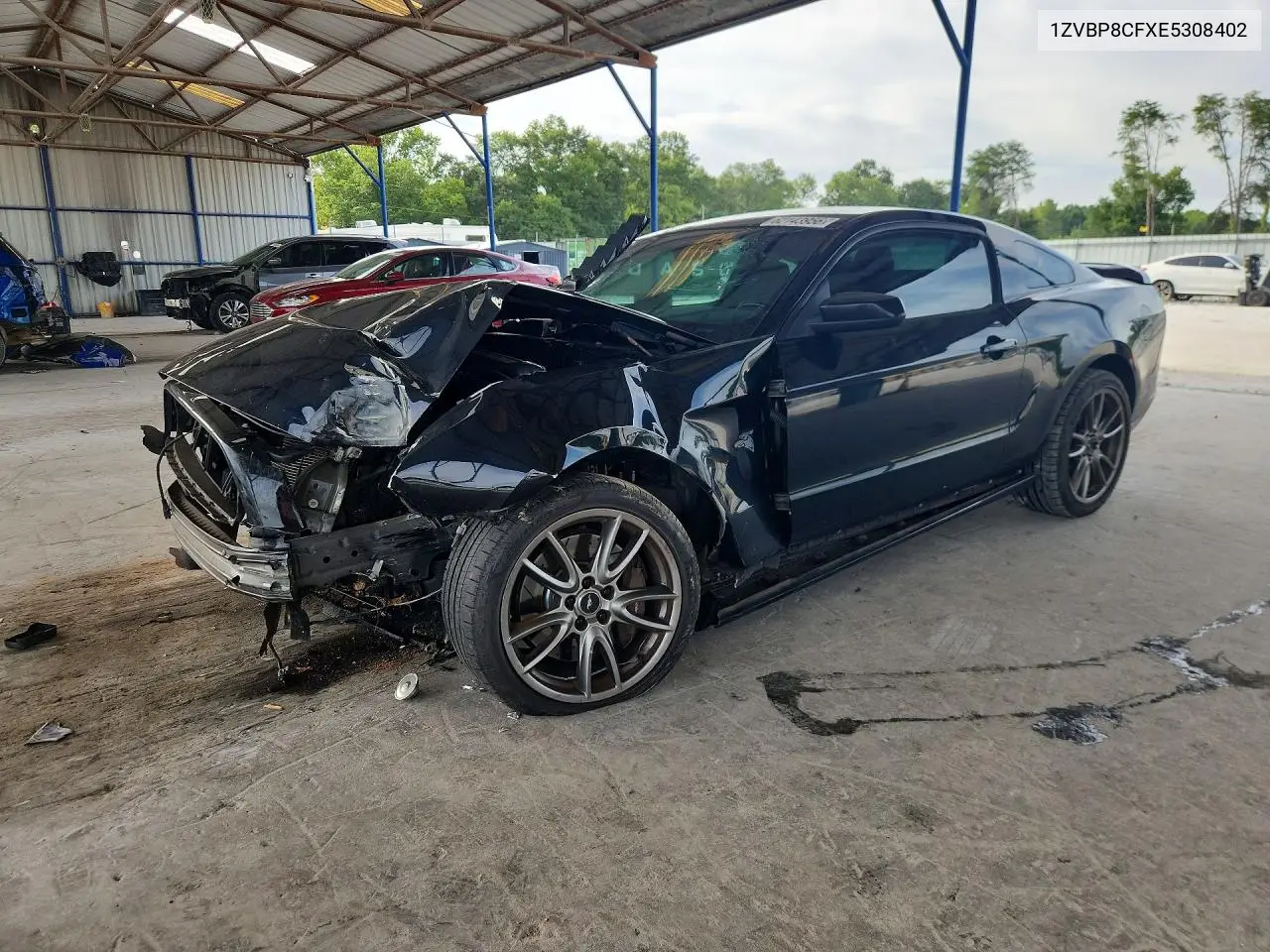 2014 Ford Mustang Gt VIN: 1ZVBP8CFXE5308402 Lot: 62143956