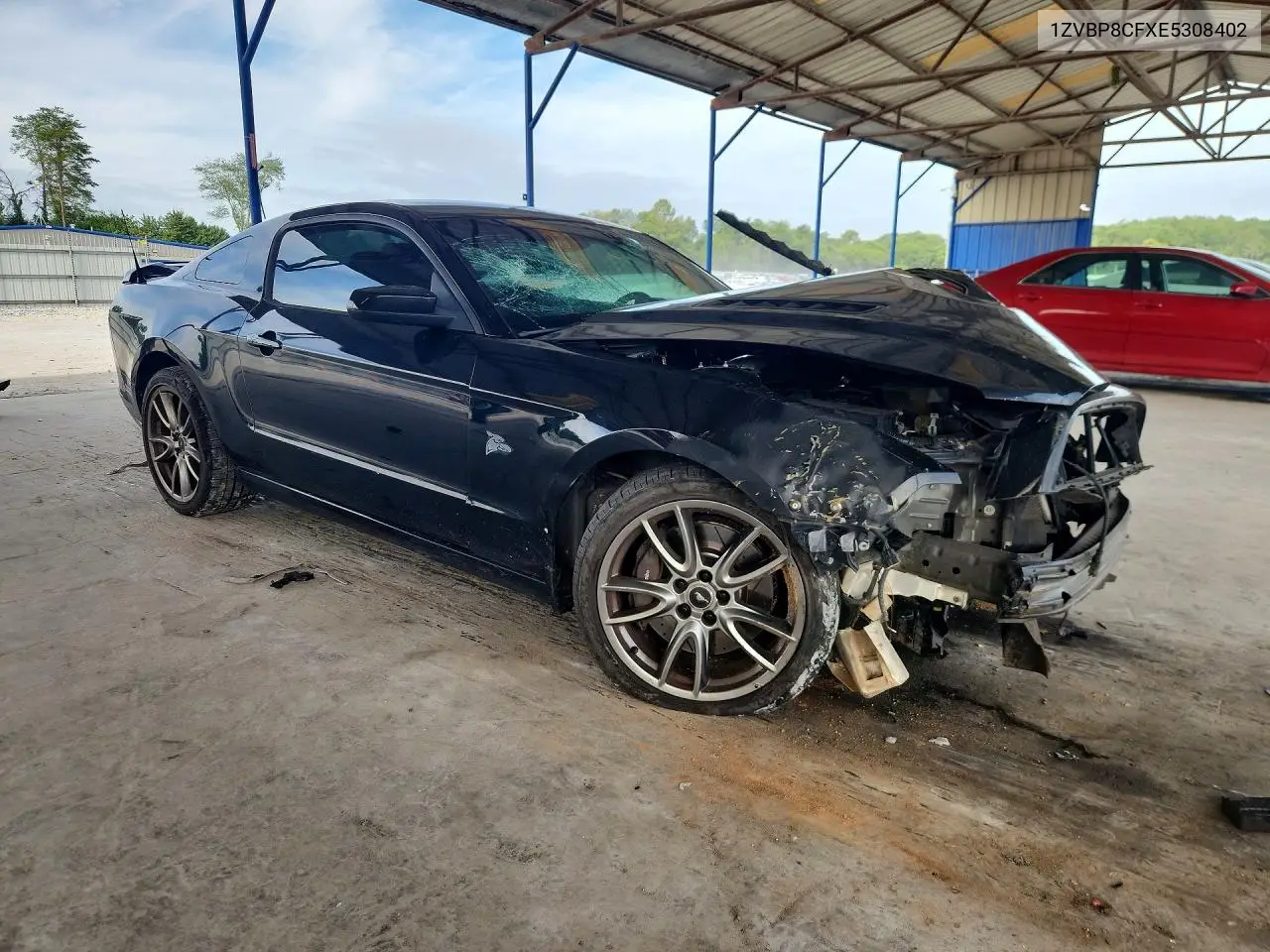2014 Ford Mustang Gt VIN: 1ZVBP8CFXE5308402 Lot: 62143956