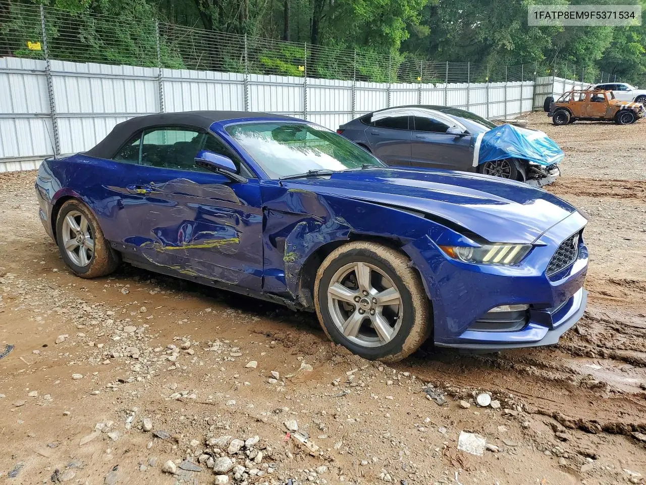 2015 Ford Mustang VIN: 1FATP8EM9F5371534 Lot: 56769326