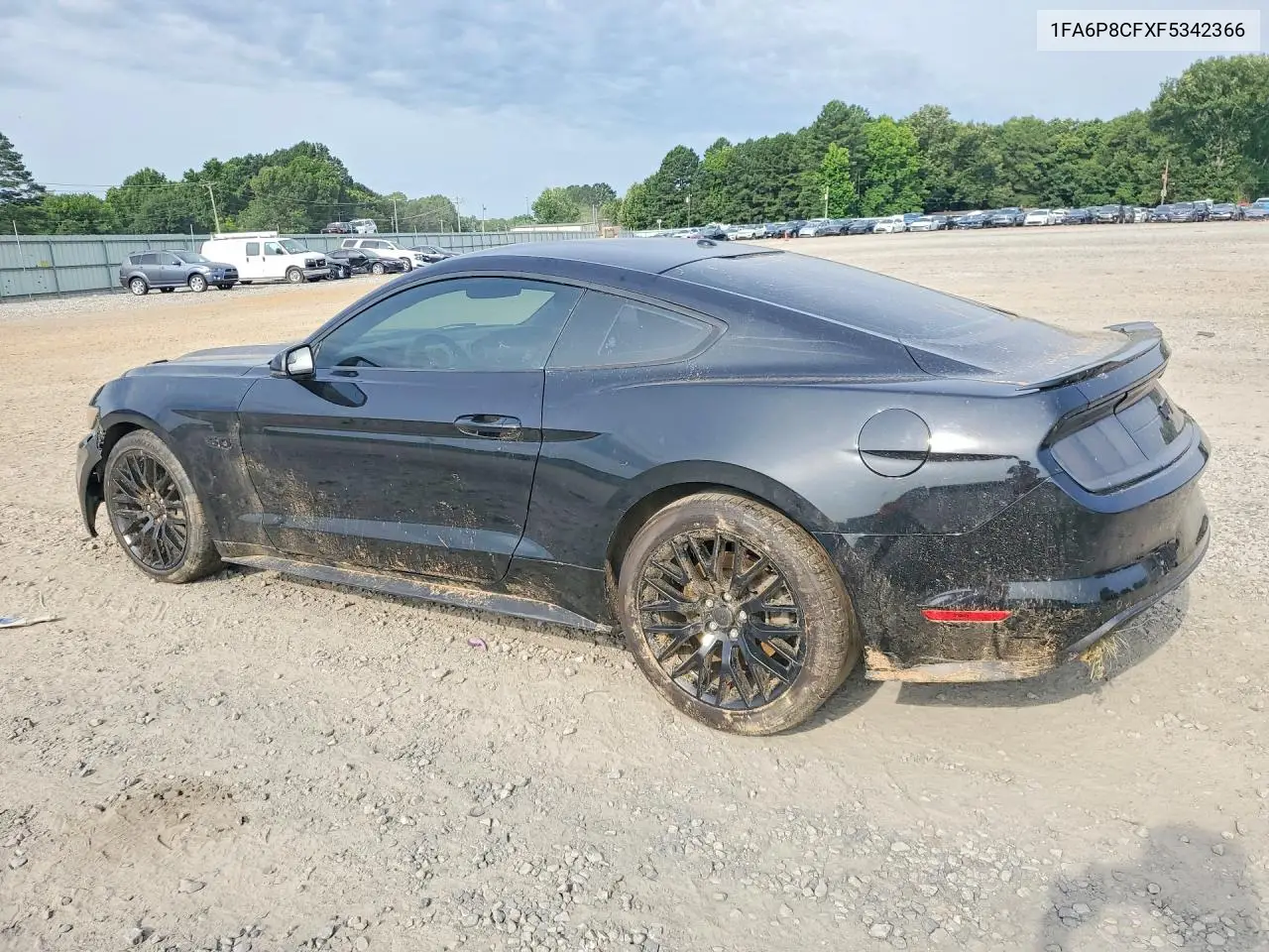 2015 Ford Mustang Gt VIN: 1FA6P8CFXF5342366 Lot: 57847496