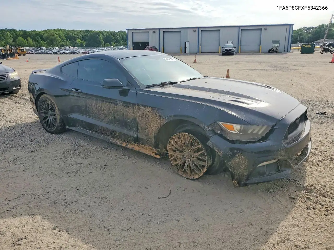 2015 Ford Mustang Gt VIN: 1FA6P8CFXF5342366 Lot: 57847496