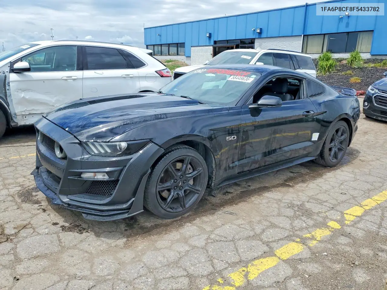 2015 Ford Mustang Gt VIN: 1FA6P8CF8F5433782 Lot: 58449636