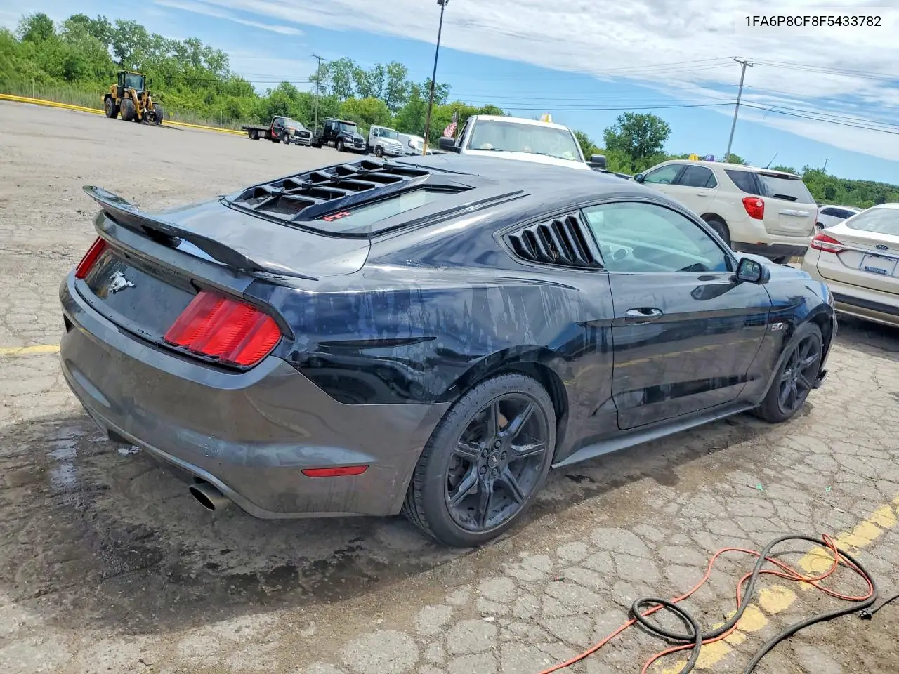 2015 Ford Mustang Gt VIN: 1FA6P8CF8F5433782 Lot: 58449636