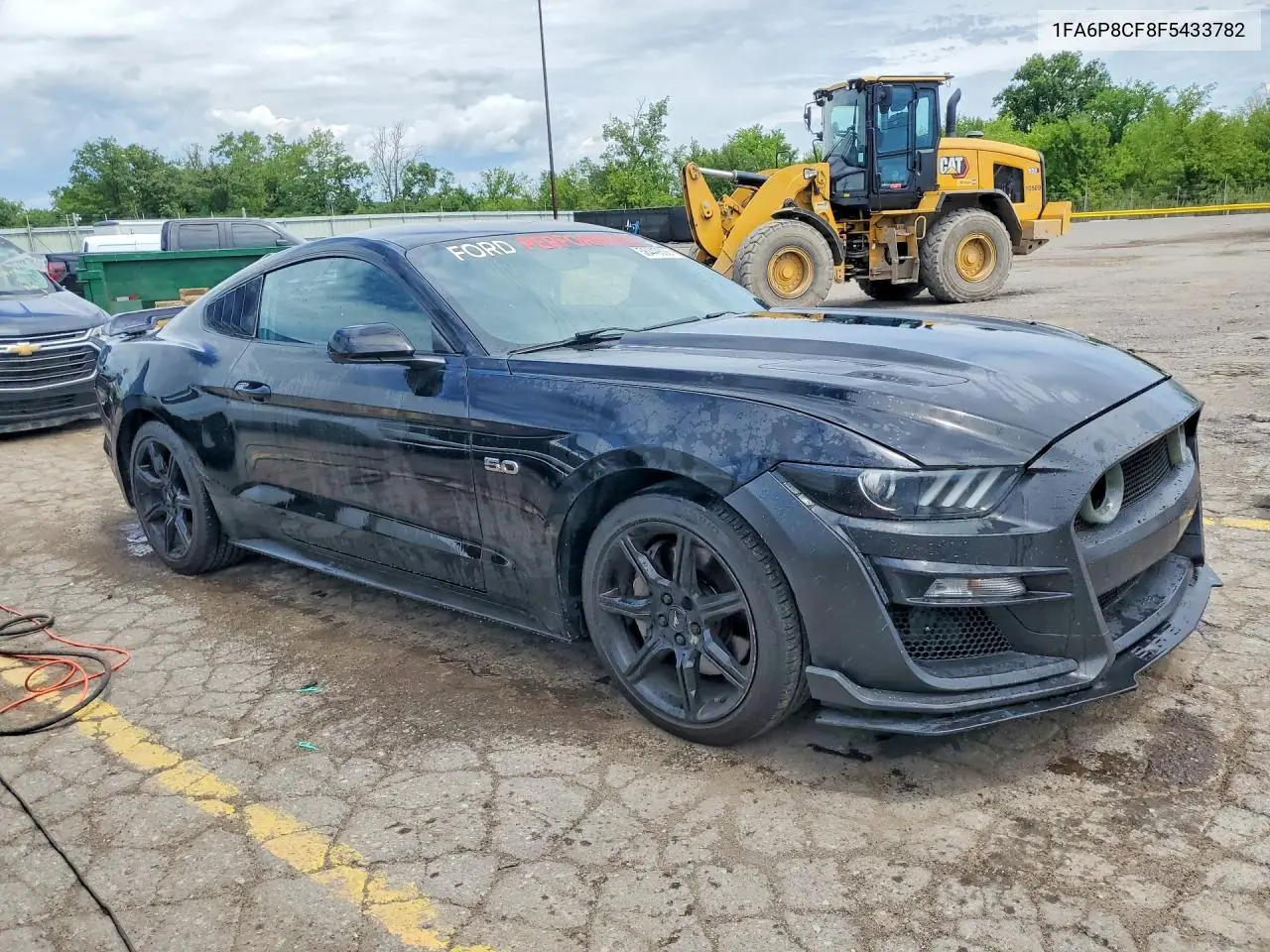 2015 Ford Mustang Gt VIN: 1FA6P8CF8F5433782 Lot: 58449636
