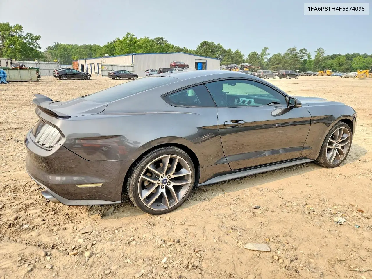 2015 Ford Mustang VIN: 1FA6P8TH4F5374098 Lot: 61091156
