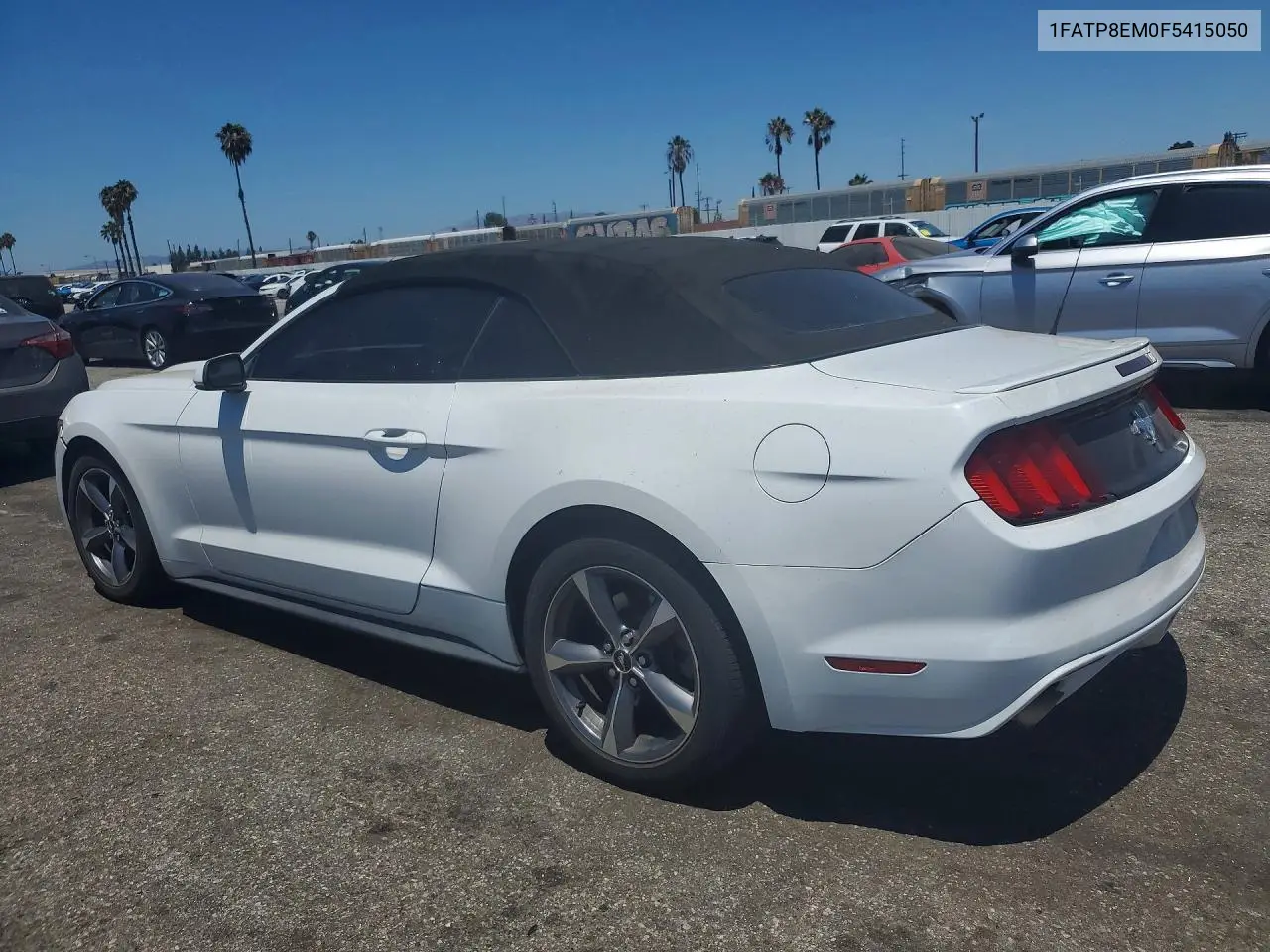 2015 Ford Mustang VIN: 1FATP8EM0F5415050 Lot: 61092916