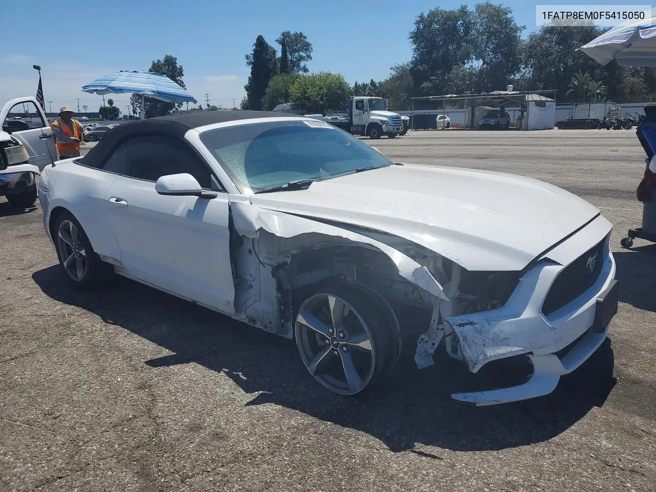 2015 Ford Mustang VIN: 1FATP8EM0F5415050 Lot: 61092916