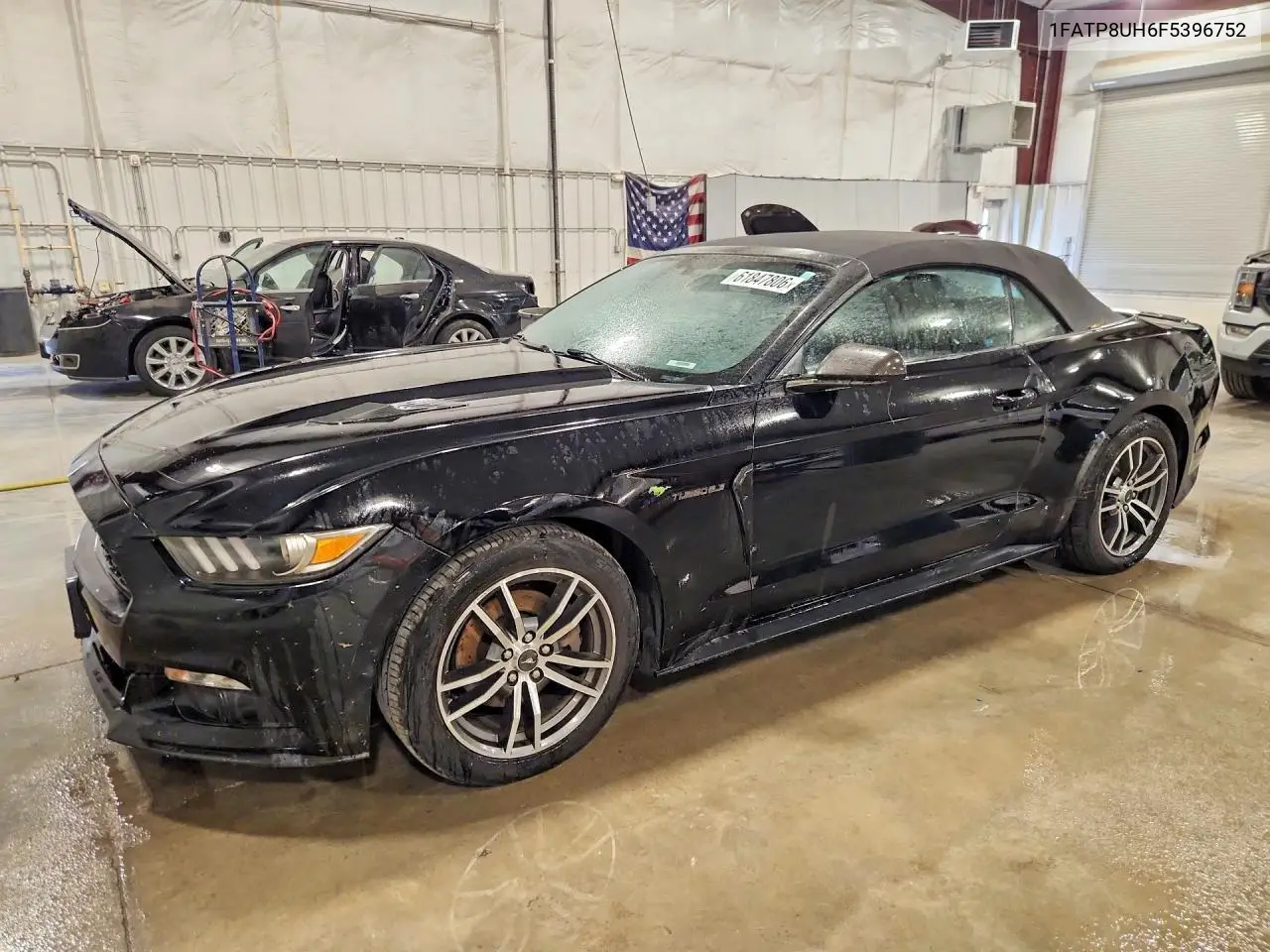 2015 Ford Mustang VIN: 1FATP8UH6F5396752 Lot: 61847806