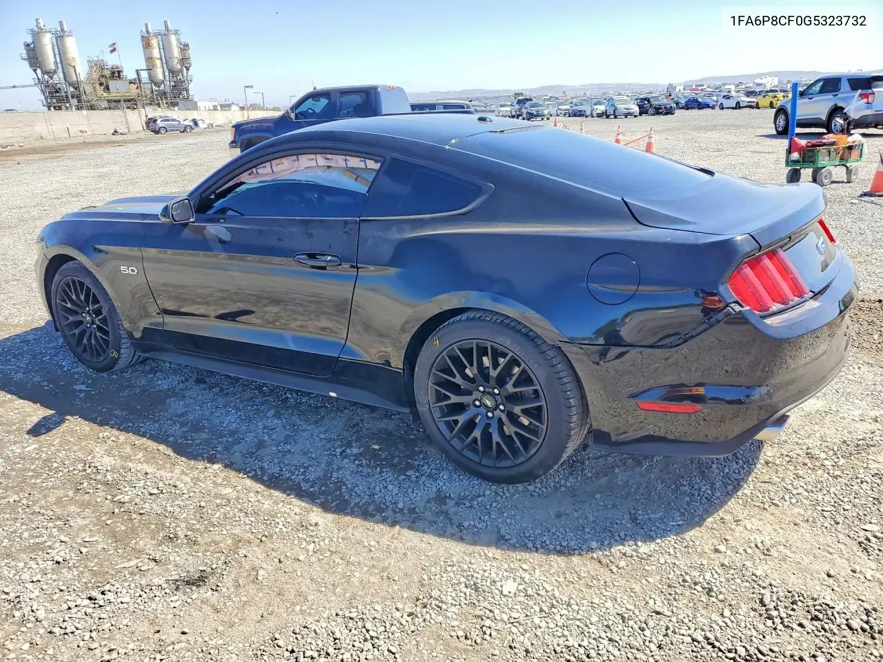 2016 Ford Mustang Gt VIN: 1FA6P8CF0G5323732 Lot: 56889246