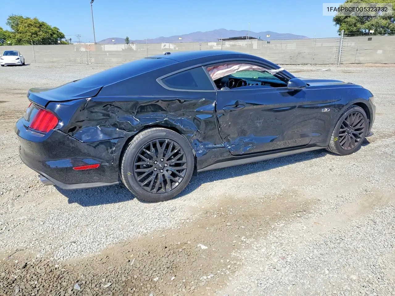 2016 Ford Mustang Gt VIN: 1FA6P8CF0G5323732 Lot: 56889246