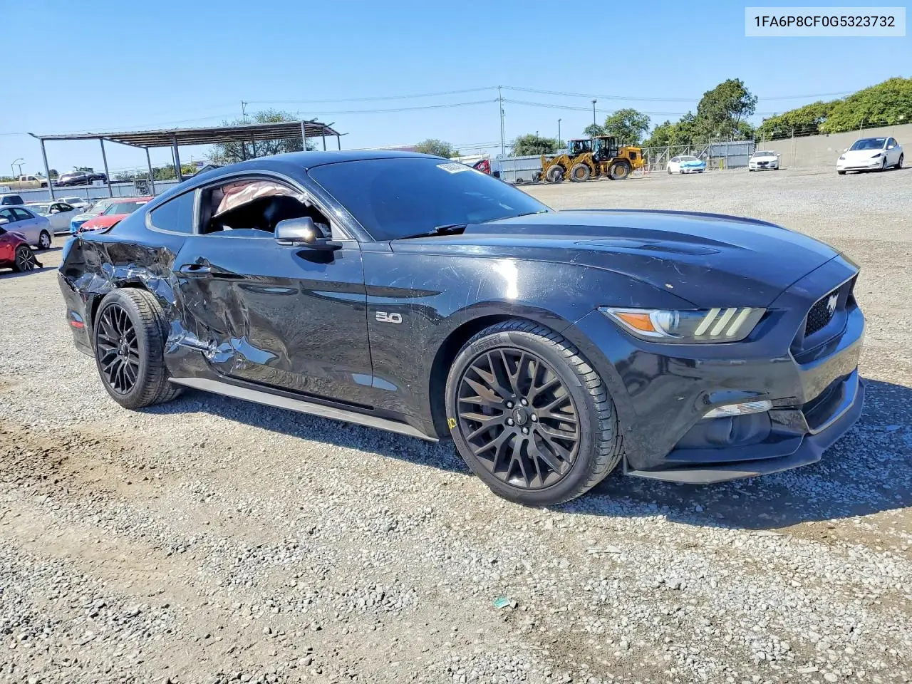 2016 Ford Mustang Gt VIN: 1FA6P8CF0G5323732 Lot: 56889246