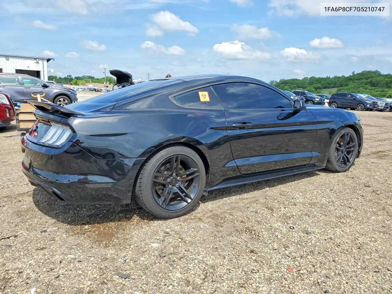 2016 Ford Mustang Gt VIN: 1FA6P8CF7G5210747 Lot: 58147436